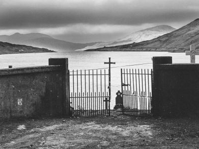 Photo d'Irlande, le cimetière de Leanan