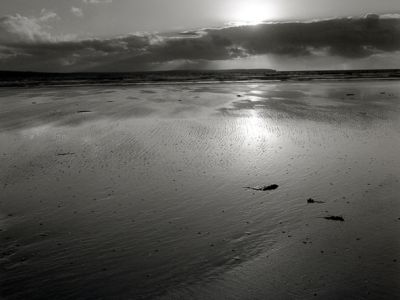 dunnet bay, comté de caithness, highlands du nord