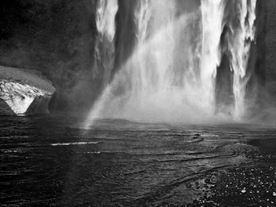 islande, chutes de skogafoss