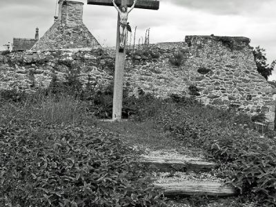 croix, paysage: bretagne 